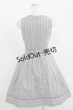 画像3: Victorian maiden / ノーブルレジメンタルジャンパースカート Free ファントムグレー H-25-11-11-015-CL-OP-NS-ZH