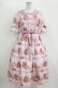 画像1: axes femme kawaii / お菓子の家柄ワンピース M ピンク H-25-11-11-002-AX-BL-NS-ZH (1)