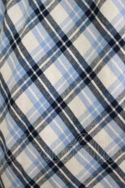 画像4: Fi.n.t / リボンタイ付き開衿チェックワンピース Free BLUE H-25-11-11-018-CA-OP-NS-ZH