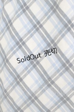 画像4: Fi.n.t / リボンタイ付き開衿チェックワンピース Free BLUE H-25-11-11-018-CA-OP-NS-ZH