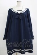 Innocent World / IWチャームセーラーワンピース M ネイビー H-25-11-11-019-IW-OP-NS-ZH