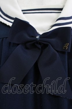 画像4: Innocent World / IWチャームセーラーワンピース M ネイビー H-25-11-11-019-IW-OP-NS-ZH
