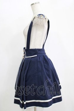 画像2: Amavel / 肩章風デザインナポレオンジャンスカ Free ネイビー H-25-11-11-021-CA-OP-NS-ZH