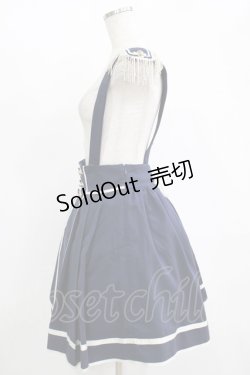 画像2: Amavel / 肩章風デザインナポレオンジャンスカ Free ネイビー H-25-11-11-021-CA-OP-NS-ZH