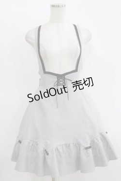 画像1: Secret Honey / パイピングスカート Free グレー H-25-11-11-022-CA-SK-NS-ZH