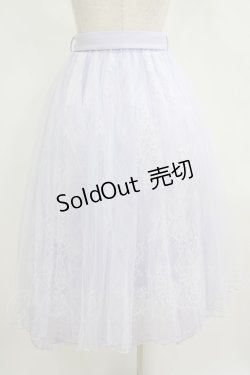 画像3: axes femme POETIQUE / レース×チュールスカート M ラベンダー H-25-11-11-025-AX-SK-NS-ZH