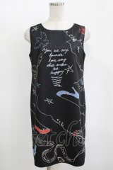 MILK / アーティ-ミニドレス  黒 H-25-11-12-027-ML-OP-KB-ZH