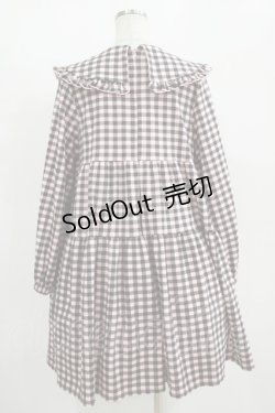 画像3: Candy Stripper / TINY RIBBON CHECK DRESS  ピンク×ブラック H-25-11-12-003-PU-OP-KB-ZH