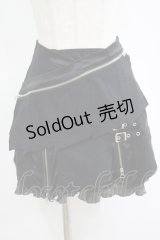 Ozz oneste / レイヤード風スカート  ブラック H-25-11-12-033-OO-SK-KB-ZH