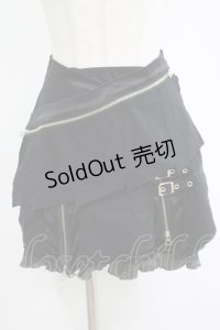 Ozz oneste / レイヤード風スカート  ブラック H-25-11-12-033-OO-SK-KB-ZH