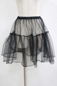 ATELIER PIERROT / チュールパニエ  黒 H-25-11-12-034-EL-SK-KB-ZH