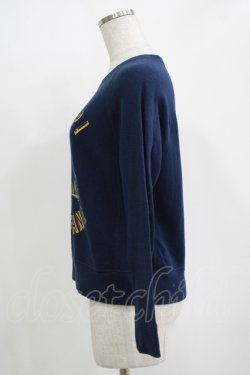 画像2: Jane Marple / Dear my crewのトレーナー  ネイビー H-25-11-12-039-JM-TO-KB-ZH