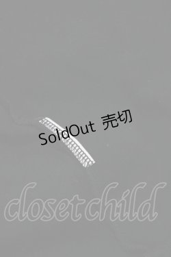 画像5: Jane Marple / ロゴ刺繍リボンカットソー  黒 H-25-11-12-040-JM-TO-KB-ZT369