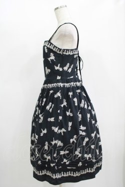 画像2: Jane Marple / プードルキャミソールドレス  ブラック H-25-11-12-005-JM-OP-KB-ZH