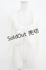 Innocent World / オリジナルレースミルフィーユチュールレースボレロ  オフ H-25-11-12-047-IW-TO-KB-ZH