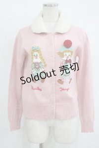 Shirley Temple / ドールニットカーディガン 150〜160 ピンク H-25-11-12-048-ET-TO-KB-ZH