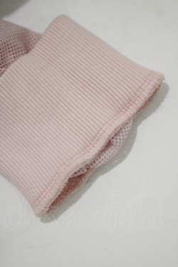 画像4: Candy Stripper / RUFFLE TIER JERSEY PARKA  ピンク H-25-11-12-049-PU-TO-KB-ZH