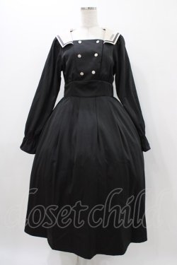 画像1: m petit by misako / サンリオキャラクターズコラボ クロミセーラーワンピース M ブラック H-25-11-12-1036-LO-OP-NS-ZH