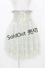 axes femme / 蝶チュールスカート M グリーン H-25-11-12-1040-AX-SK-NS-ZH