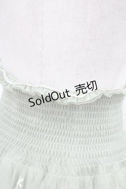 画像3: axes femme / 蝶チュールスカート M グリーン H-25-11-12-1040-AX-SK-NS-ZH