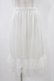 画像1: axes femme / チュールレースミドルペチスカート Free オフ H-25-11-12-1043-AX-SK-NS-ZH (1)