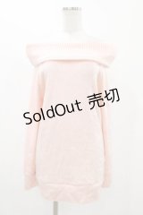 LIZ LISA / オフショルトップス Free ピンク H-25-11-12-1047-LO-TO-NS-ZH