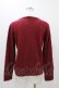 画像2: axes femme / 襟付きニット M レッド H-25-11-12-1055-AX-TO-NS-ZH (2)
