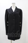 Jamie エーエヌケー / ロングジャケット M ブラック H-25-11-12-1061-LO-JA-NS-ZH
