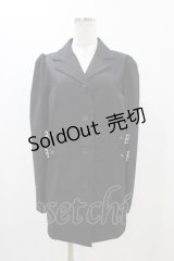 Jamie エーエヌケー / ロングジャケット M ブラック H-25-11-12-1061-LO-JA-NS-ZH