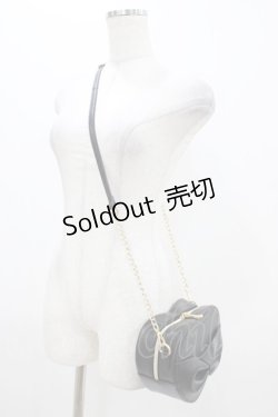 画像2: m petit by misako / AMハートリボンSLD  ブラック H-25-11-12-1007-LO-BG-NS-ZH