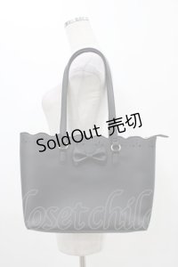 m petit by misako / サンリオキャラクターズコラボ クロミ トートバッグ  ブラック H-25-11-12-1010-LO-BG-NS-ZH