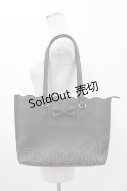 画像1: m petit by misako / サンリオキャラクターズコラボ クロミ トートバッグ  ブラック H-25-11-12-1010-LO-BG-NS-ZH