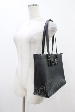 画像2: m petit by misako / サンリオキャラクターズコラボ クロミ トートバッグ  ブラック H-25-11-12-1010-LO-BG-NS-ZH