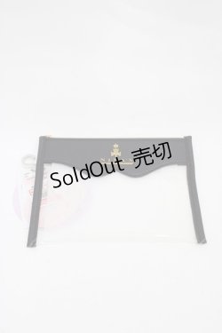 画像1: m petit by misako / AM*コウチャツキクリアP（紅茶無し）  ブラック H-25-11-12-1013-LO-ZA-NS-ZH