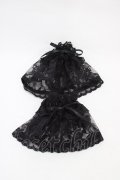 ALICE and the PIRATES / A/Pレース地お袖とめ  ブラック H-25-11-12-1015-PA-ZA-NS-ZH