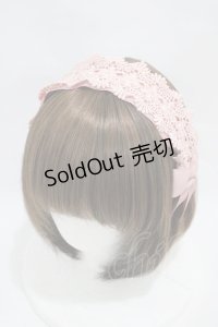 m petit by misako / TT*AMレースカチューシャ  ピンク H-25-11-12-1016-LO-AC-NS-ZH