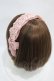 画像2: m petit by misako / TT*AMレースカチューシャ  ピンク H-25-11-12-1016-LO-AC-NS-ZH (2)