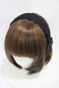 m petit by misako / TT*AMレースカチューシャ  ブラック H-25-11-12-1017-LO-AC-NS-ZH