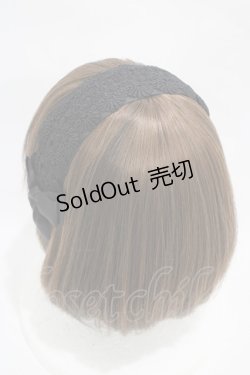 画像2: m petit by misako / TT*AMレースカチューシャ  ブラック H-25-11-12-1017-LO-AC-NS-ZH