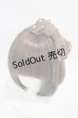 Angelic Pretty / おすましパーリィサテンカチューシャ  ブラウン H-25-11-12-1019-AP-AC-NS-ZH