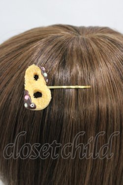 画像2: BABY,THE STARS SHINE BRIGHT / Bクッキーヘアピン  ベージュ H-25-11-12-1023-BA-AC-NS-ZH