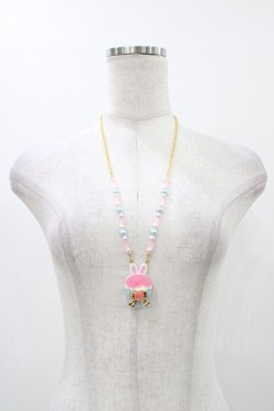画像2: Angelic Pretty / Bunnyカップケーキネックレス  サックス H-25-11-12-1024-AP-AC-NS-ZH