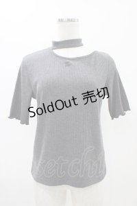 EATME / リブアームウォーマーTOP Free グレー H-25-11-12-1025-LO-TO-NS-ZH