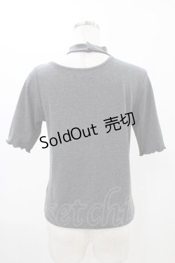 画像2: EATME / リブアームウォーマーTOP Free グレー H-25-11-12-1025-LO-TO-NS-ZH