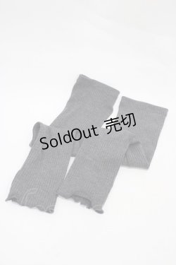 画像3: EATME / リブアームウォーマーTOP Free グレー H-25-11-12-1025-LO-TO-NS-ZH