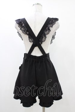 画像2: Honey Cinnamon / レースサスタックショートパンツ Free ブラック H-25-11-12-1026-LO-PA-NS-ZH