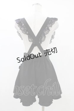 画像2: Honey Cinnamon / レースサスタックショートパンツ Free ブラック H-25-11-12-1026-LO-PA-NS-ZH