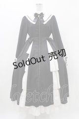 ALICE and the PIRATES / St.Valerie〜大聖堂の秘密〜ロングワンピース Free ブラック H-25-11-12-1030-PA-OP-NS-ZH