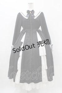 ALICE and the PIRATES / St.Valerie〜大聖堂の秘密〜ロングワンピース Free ブラック H-25-11-12-1030-PA-OP-NS-ZH
