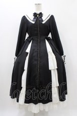 画像1: ALICE and the PIRATES / St.Valerie〜大聖堂の秘密〜ロングワンピース Free ブラック H-25-11-12-1030-PA-OP-NS-ZH (1)
